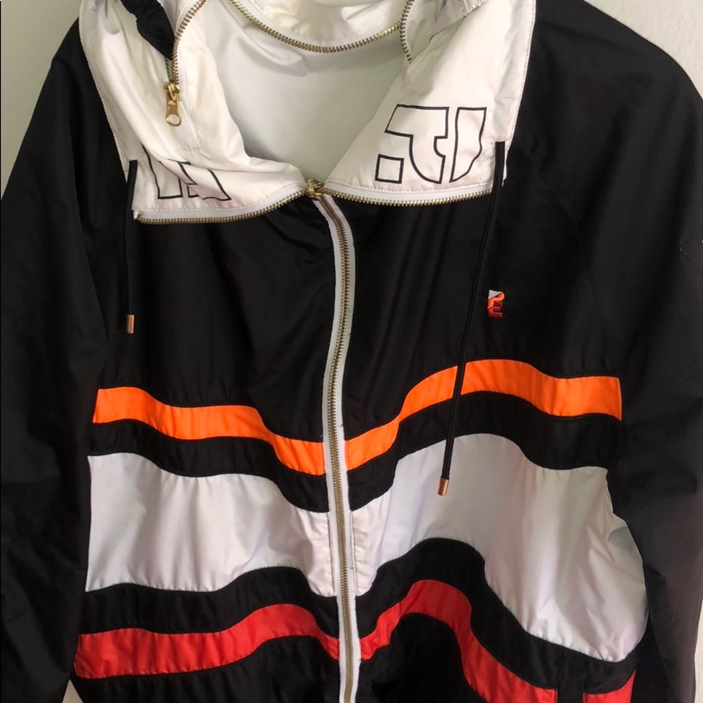 P.E nation easy run reversible jacket